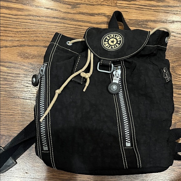 Kipling Black medium Backpack - Picture 1 of 2